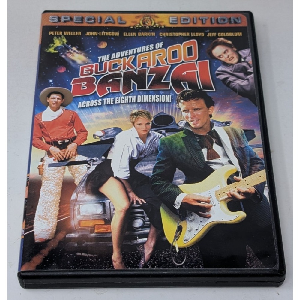The Adventures Of Buckaroo Banzai Across The 8th Dimension (DVD, 1984)